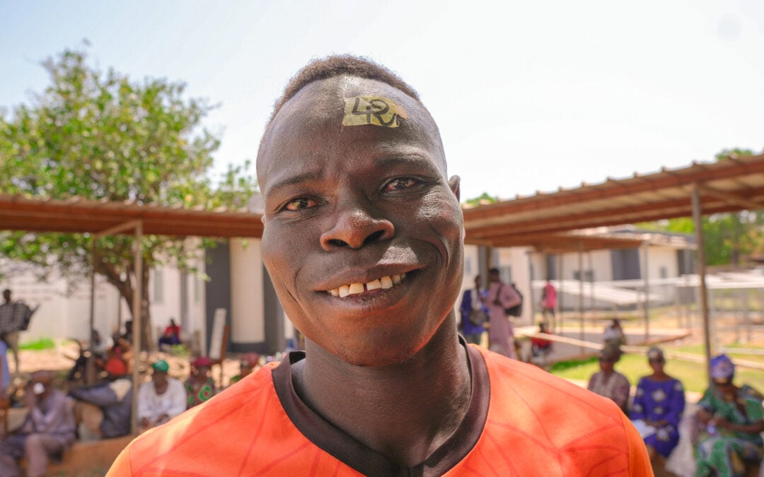 A Young Farmer Returns to His Field After Cataract Surgery in Togo