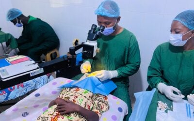 How Mobile Cataract Surgery Reaches Patients in Rural Togo